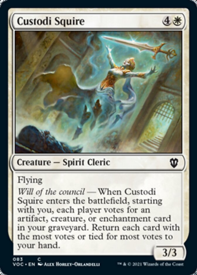 Custodi Squire [Innistrad: Crimson Vow Commander] | Tacoma Games