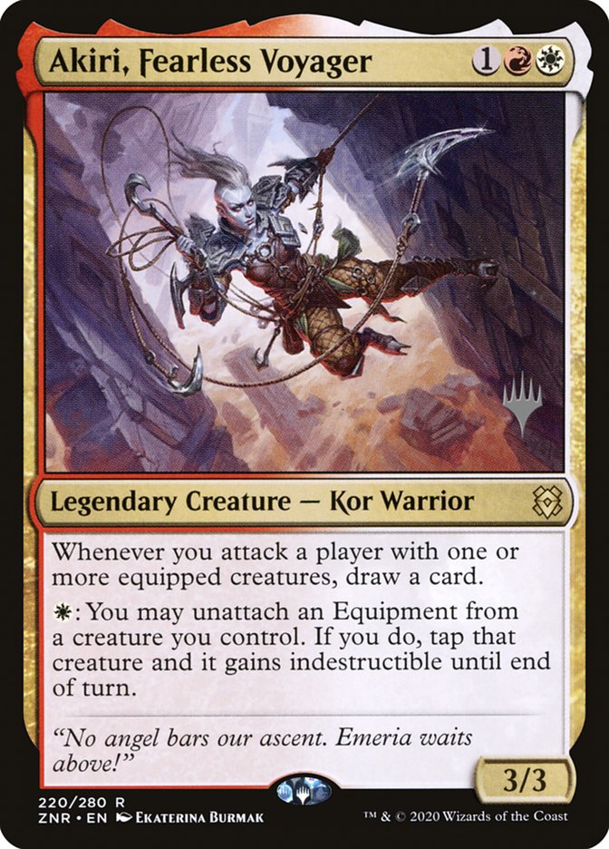 Akiri, Fearless Voyager (Promo Pack) [Zendikar Rising Promos] | Tacoma Games