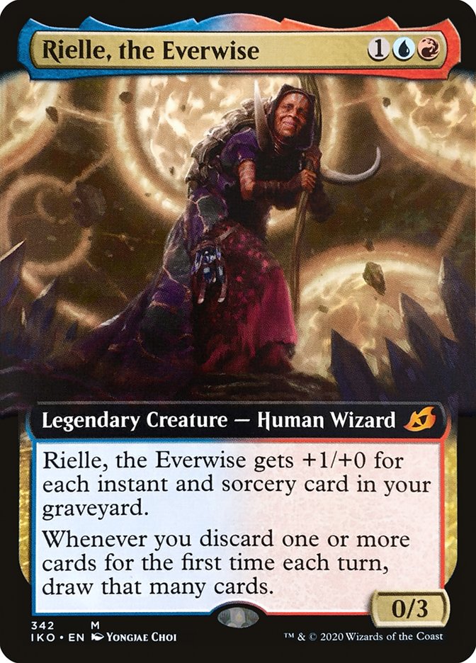 Rielle, the Everwise (Extended Art) [Ikoria: Lair of Behemoths] | Tacoma Games