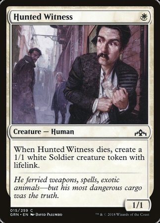 Hunted Witness [Guilds of Ravnica] | Tacoma Games