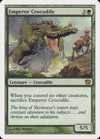 Emperor Crocodile [Ninth Edition] | Tacoma Games