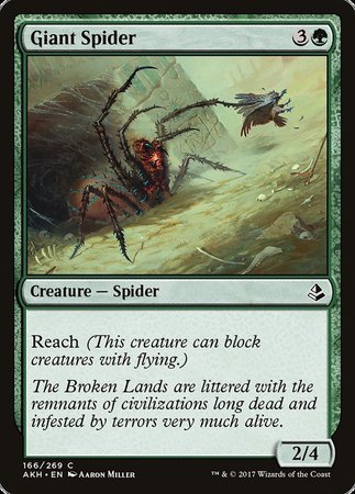 Giant Spider [Amonkhet] | Tacoma Games