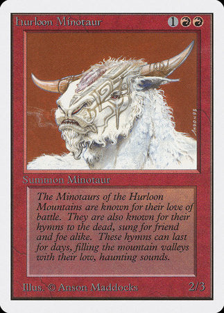 Hurloon Minotaur [Unlimited Edition] | Tacoma Games