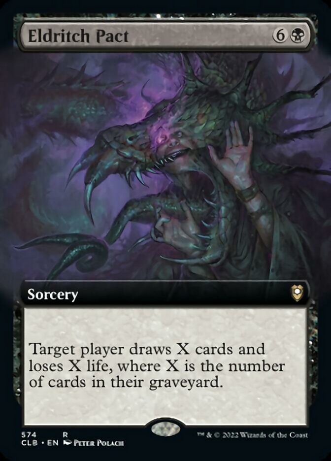 Eldritch Pact (Extended Art) [Commander Legends: Battle for Baldur's Gate] | Tacoma Games