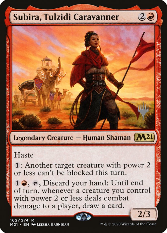 Subira, Tulzidi Caravanner (Promo Pack) [Core Set 2021 Promos] | Tacoma Games