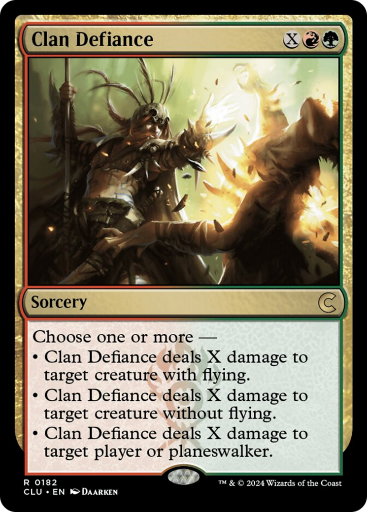 Clan Defiance [Ravnica: Clue Edition] | Tacoma Games