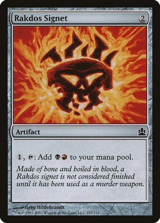 Rakdos Signet [Commander 2011] | Tacoma Games