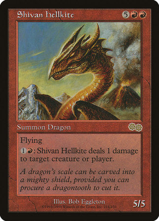 Shivan Hellkite [Urza's Saga] | Tacoma Games