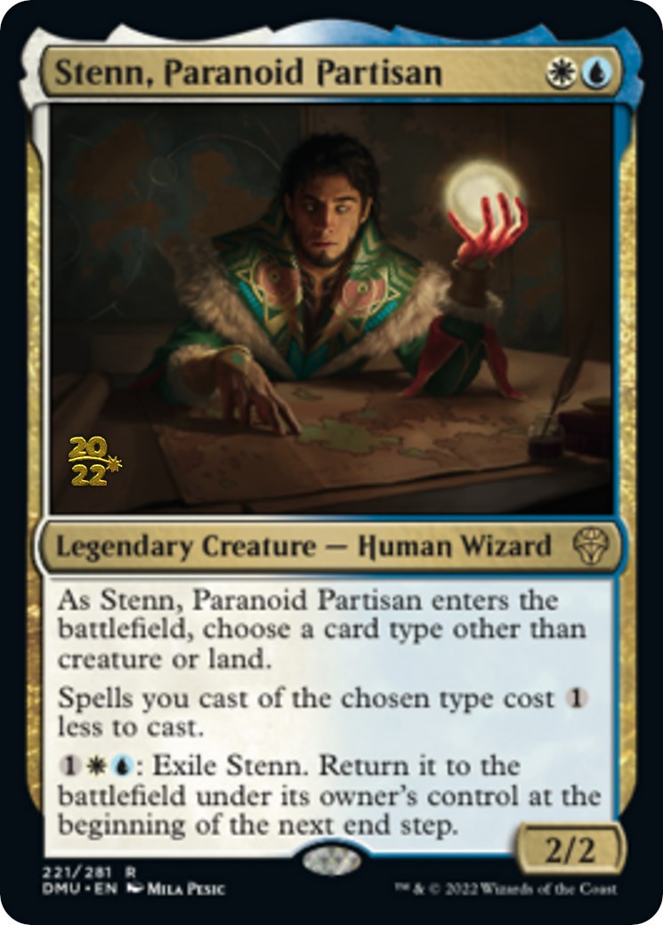 Stenn, Paranoid Partisan [Dominaria United Prerelease Promos] | Tacoma Games