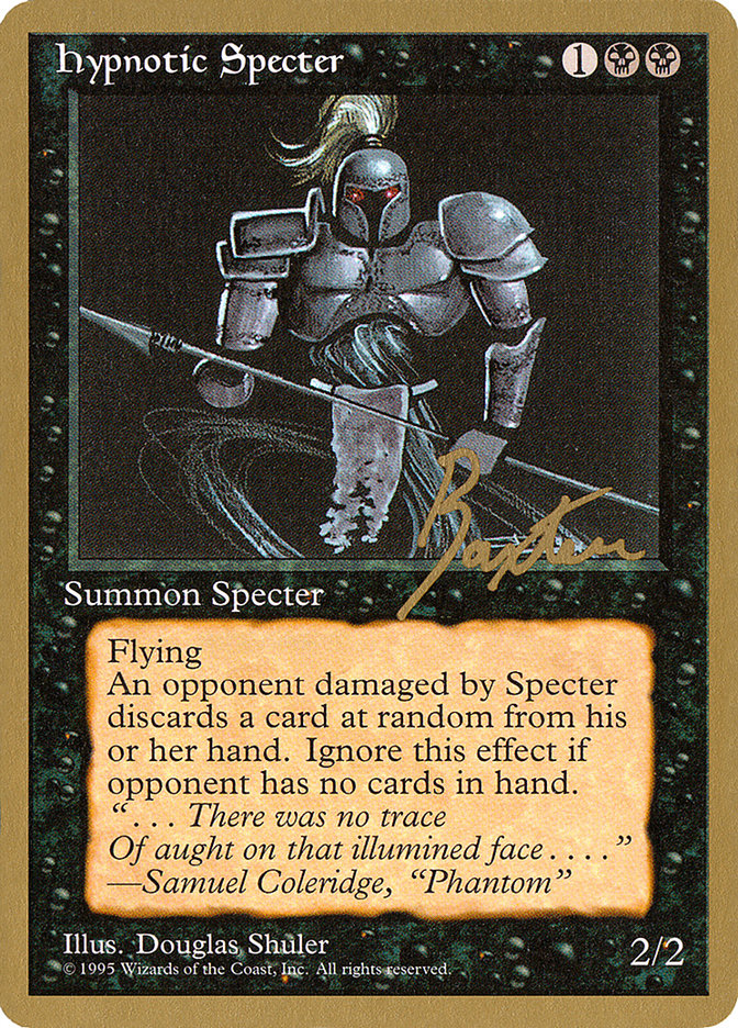 Hypnotic Specter (George Baxter) [Pro Tour Collector Set] | Tacoma Games