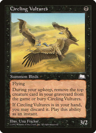 Circling Vultures [Weatherlight] | Tacoma Games
