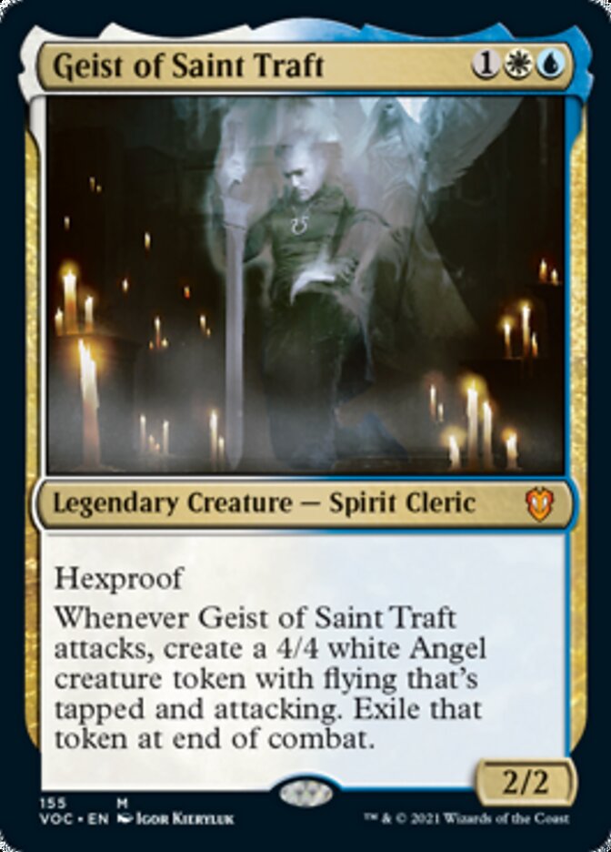 Geist of Saint Traft [Innistrad: Crimson Vow Commander] | Tacoma Games