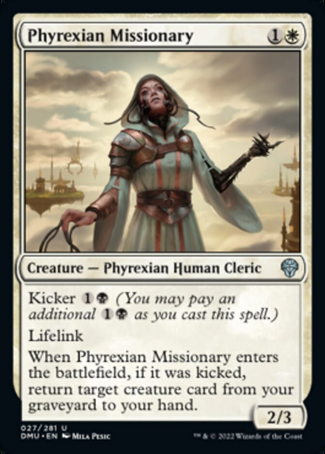 Phyrexian Missionary [Dominaria United] | Tacoma Games