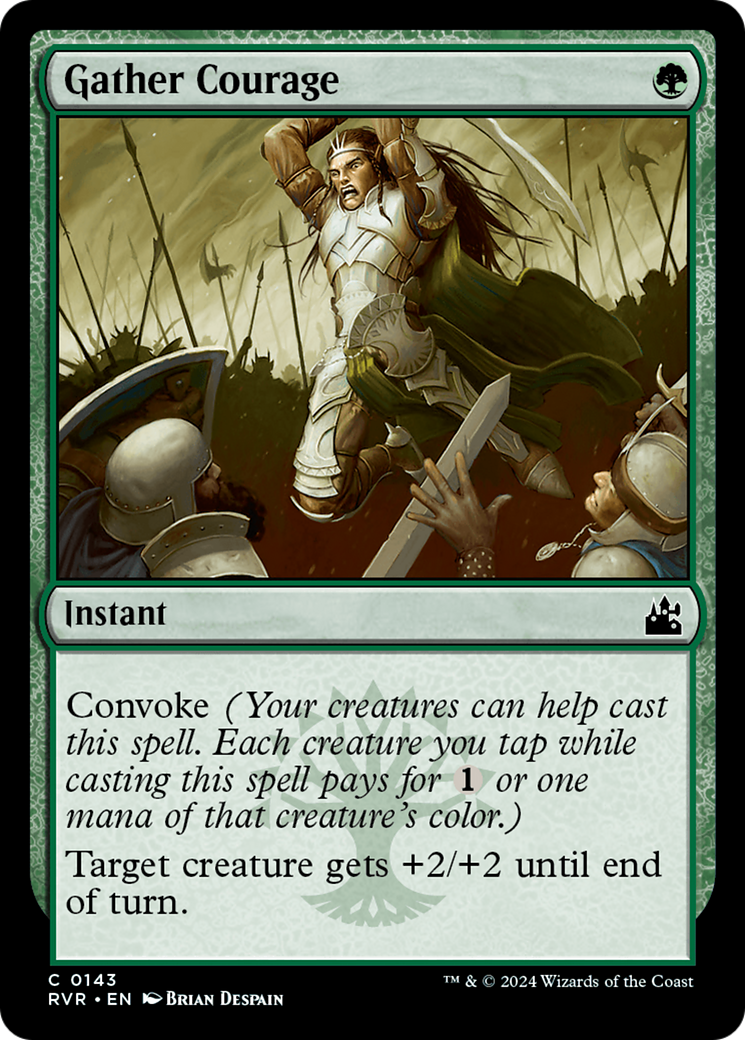 Gather Courage [Ravnica Remastered] | Tacoma Games