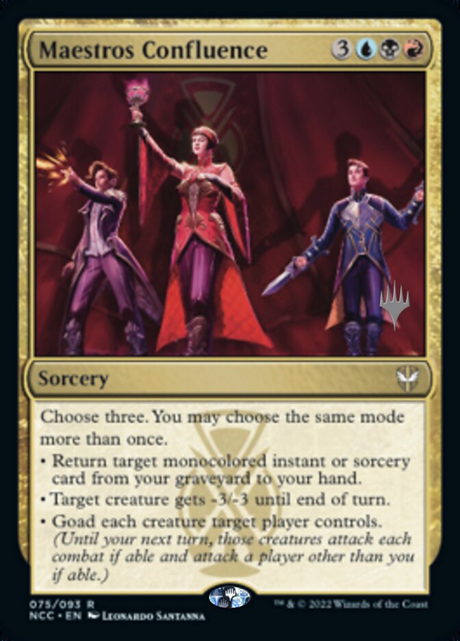Maestros Confluence (Promo Pack) [Streets of New Capenna Commander Promos] | Tacoma Games