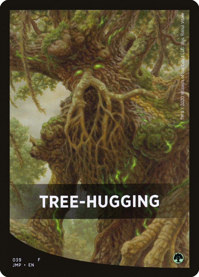 Tree-Hugging Theme Card [Jumpstart Front Cards] | Tacoma Games