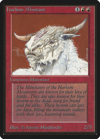 Hurloon Minotaur [Limited Edition Beta] | Tacoma Games