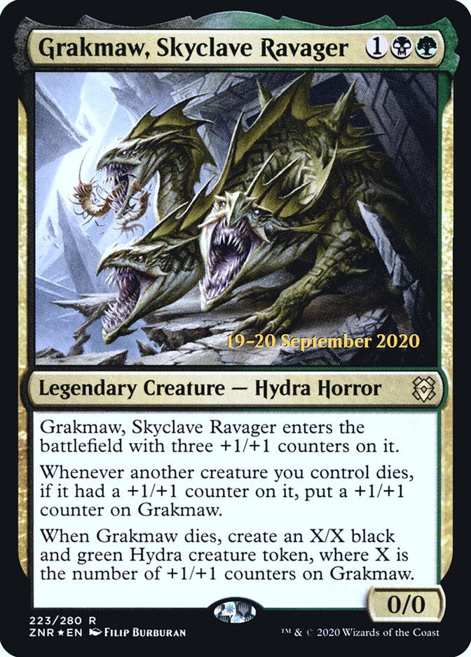 Grakmaw, Skyclave Ravager  [Zendikar Rising Prerelease Promos] | Tacoma Games