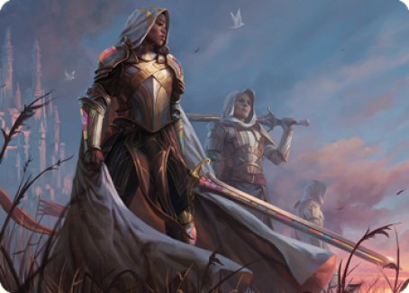 Danitha, Benalia's Hope Art Card [Dominaria United Art Series] | Tacoma Games