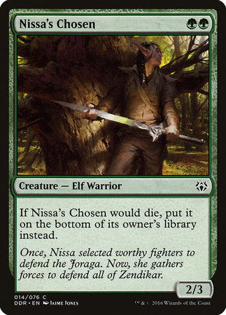 Nissa's Chosen [Duel Decks: Nissa vs. Ob Nixilis] | Tacoma Games