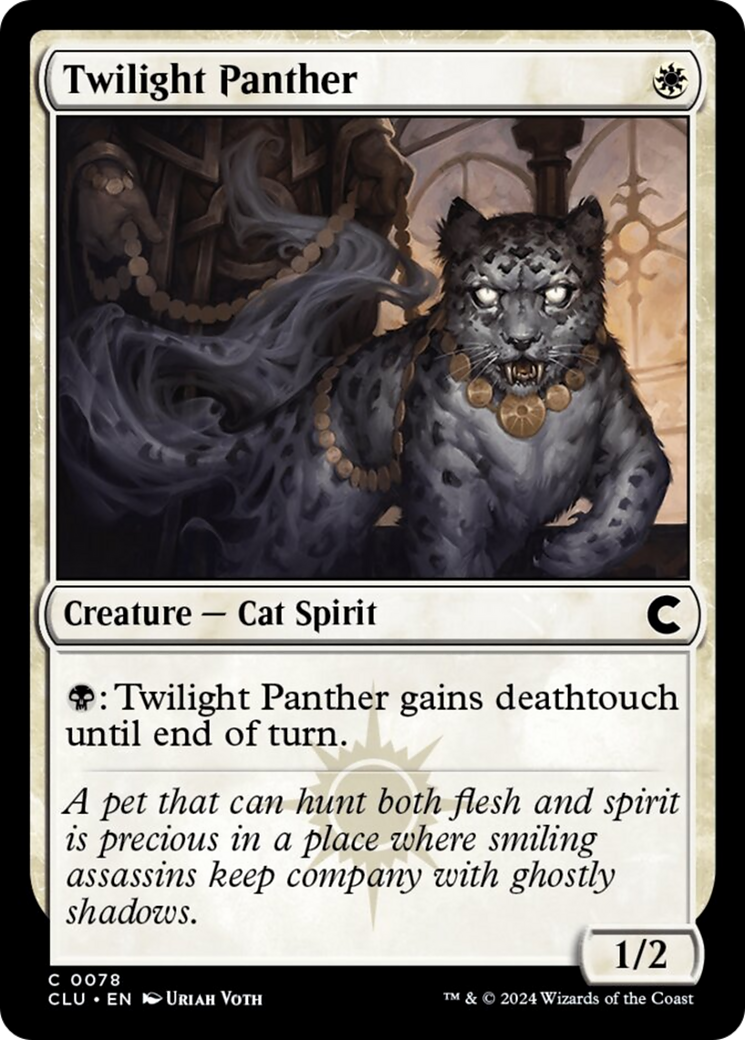 Twilight Panther [Ravnica: Clue Edition] | Tacoma Games