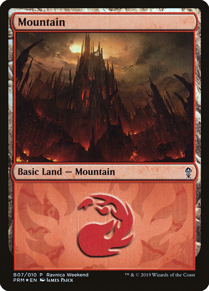 Mountain (B07) [Ravnica Allegiance Guild Kit] | Tacoma Games