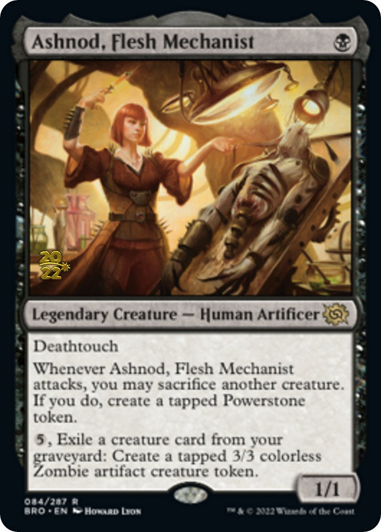 Ashnod, Flesh Mechanist [The Brothers' War: Prerelease Promos] | Tacoma Games