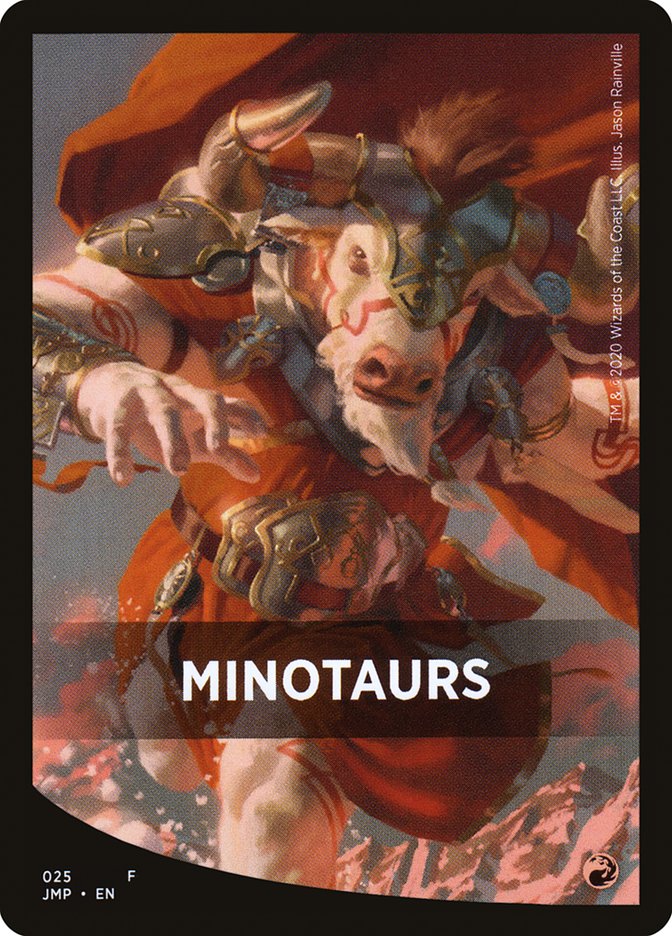 Minotaurs Theme Card [Jumpstart Front Cards] | Tacoma Games