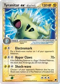 Tyranitar ex (Delta Species) (99) [Dragon Frontiers] | Tacoma Games