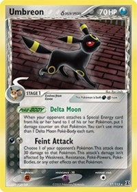 Umbreon (Delta Species) (17) [Delta Species] | Tacoma Games