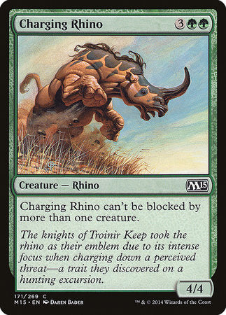 Charging Rhino [Magic 2015] | Tacoma Games