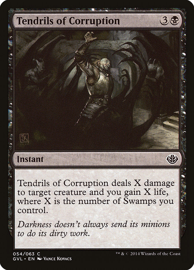 Tendrils of Corruption (Garruk vs. Liliana) [Duel Decks Anthology] | Tacoma Games