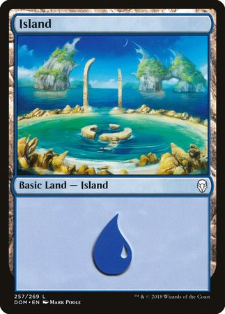 Island (257) [Dominaria] | Tacoma Games