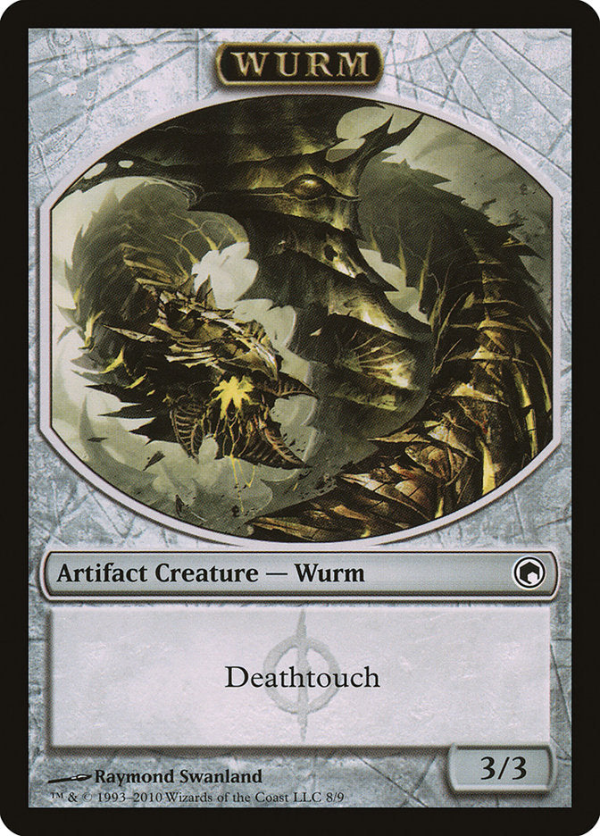 Wurm (Deathtouch) [Scars of Mirrodin Tokens] | Tacoma Games