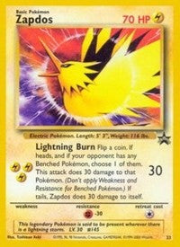 Zapdos (23) [WoTC Promo] | Tacoma Games