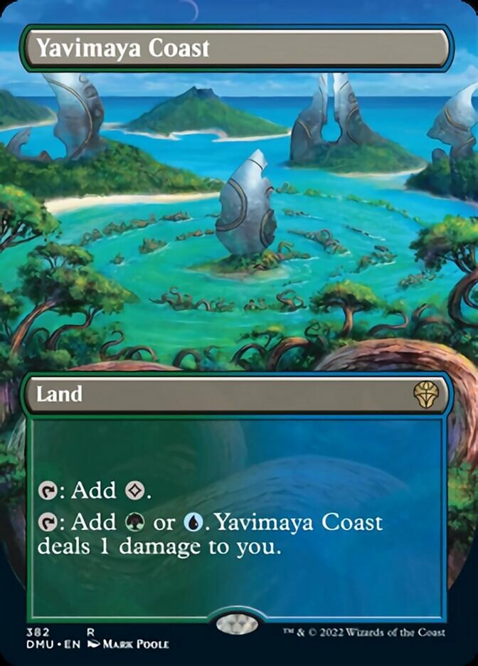 Yavimaya Coast (Borderless Alternate Art) [Dominaria United] | Tacoma Games