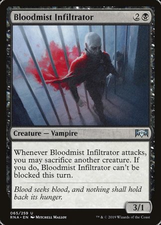 Bloodmist Infiltrator [Ravnica Allegiance] | Tacoma Games