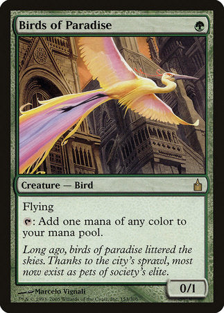 Birds of Paradise [Ravnica: City of Guilds] | Tacoma Games
