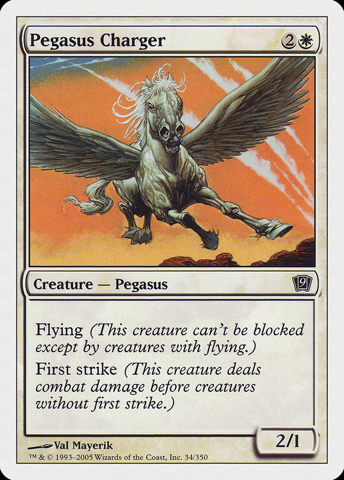Pegasus Charger [Ninth Edition] | Tacoma Games