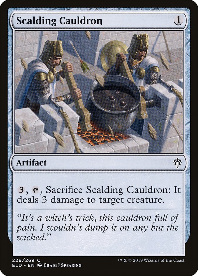 Scalding Cauldron [Throne of Eldraine] | Tacoma Games