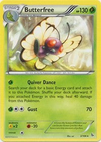 Butterfree (3) [XY - Flashfire] | Tacoma Games