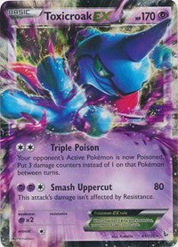 Toxicroak EX (41) [XY - Flashfire] | Tacoma Games