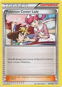 Pokemon Center Lady (93) [XY - Flashfire] | Tacoma Games