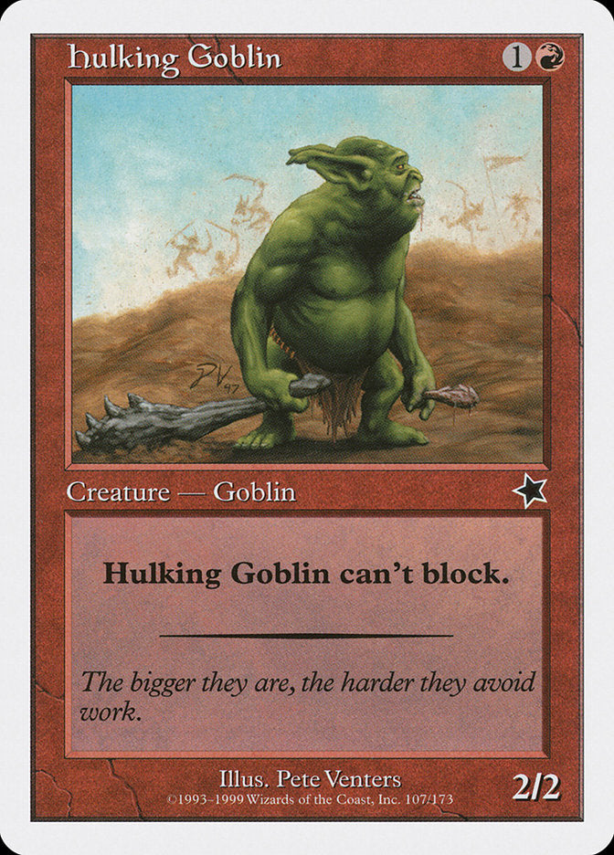 Hulking Goblin [Starter 1999] | Tacoma Games