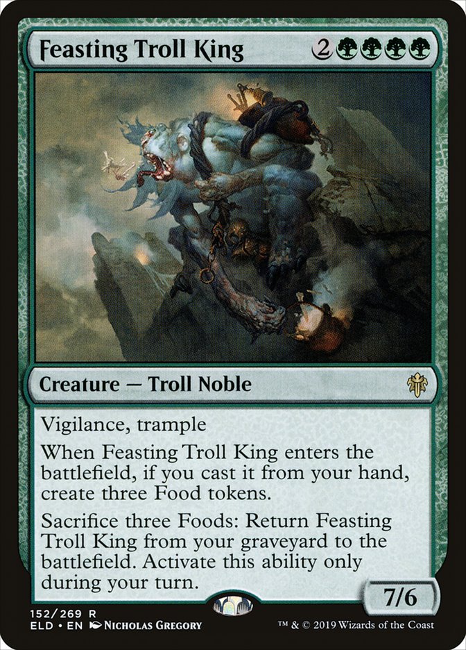 Feasting Troll King [Throne of Eldraine] | Tacoma Games