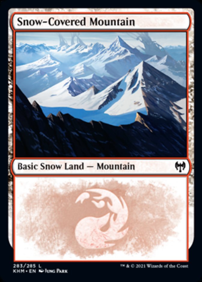 Snow-Covered Mountain (283) [Kaldheim] | Tacoma Games