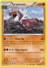 Tyrantrum (62) [XY - Furious Fists] | Tacoma Games