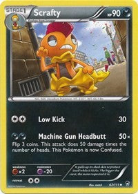 Scrafty (67) [XY - Furious Fists] | Tacoma Games