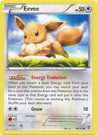 Eevee (80) [XY - Furious Fists] | Tacoma Games