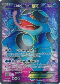 Seismitoad EX (106 Full Art) (106) [XY - Furious Fists] | Tacoma Games